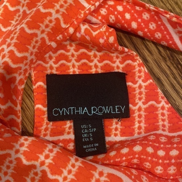 Cynthia Rowley Top Size Small - Picture 4 of 6